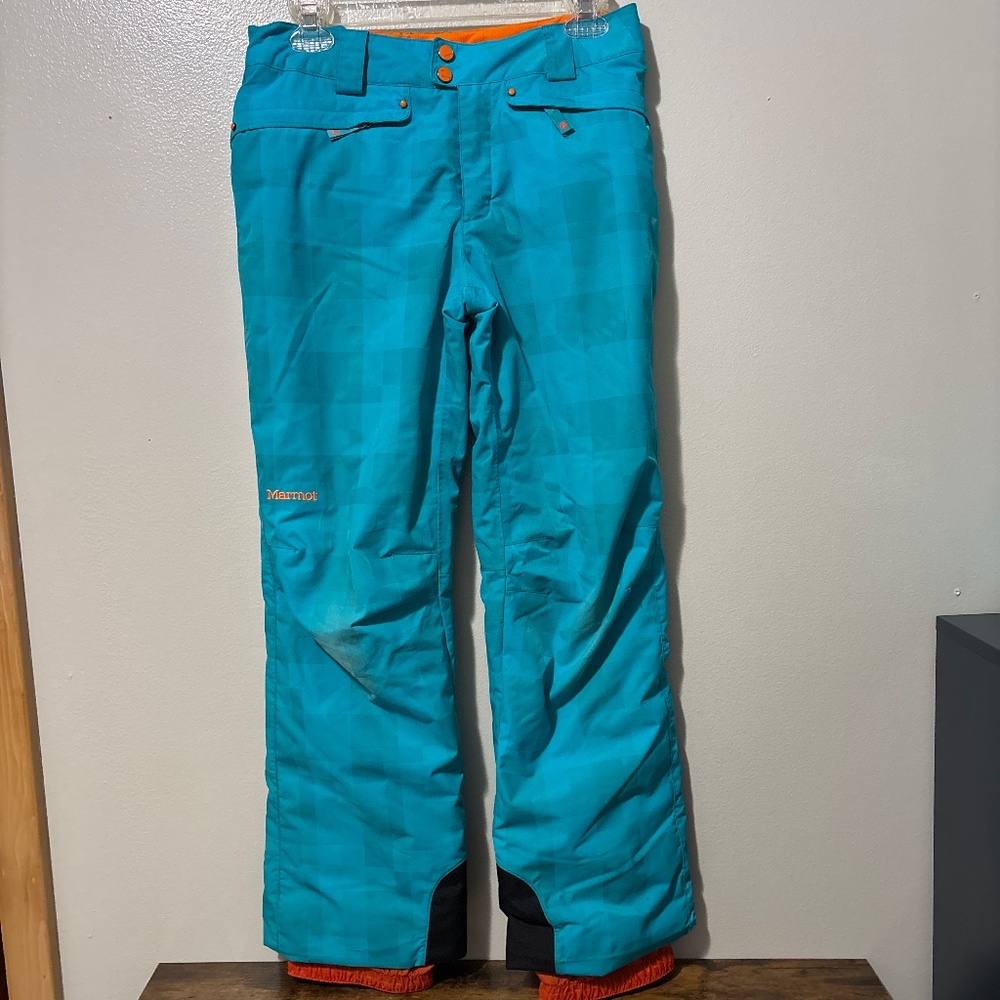 Marmot Kids‎ Outdoor Insulated Fleece Lined Snowboard Ski Winter Snow Pants XL